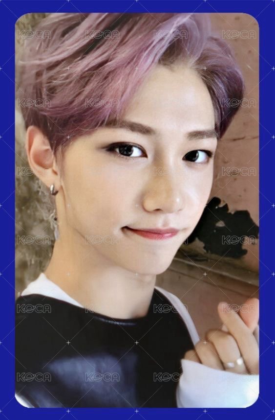 Clé : LEVANTER 專輯卡 藍 ver. 正面