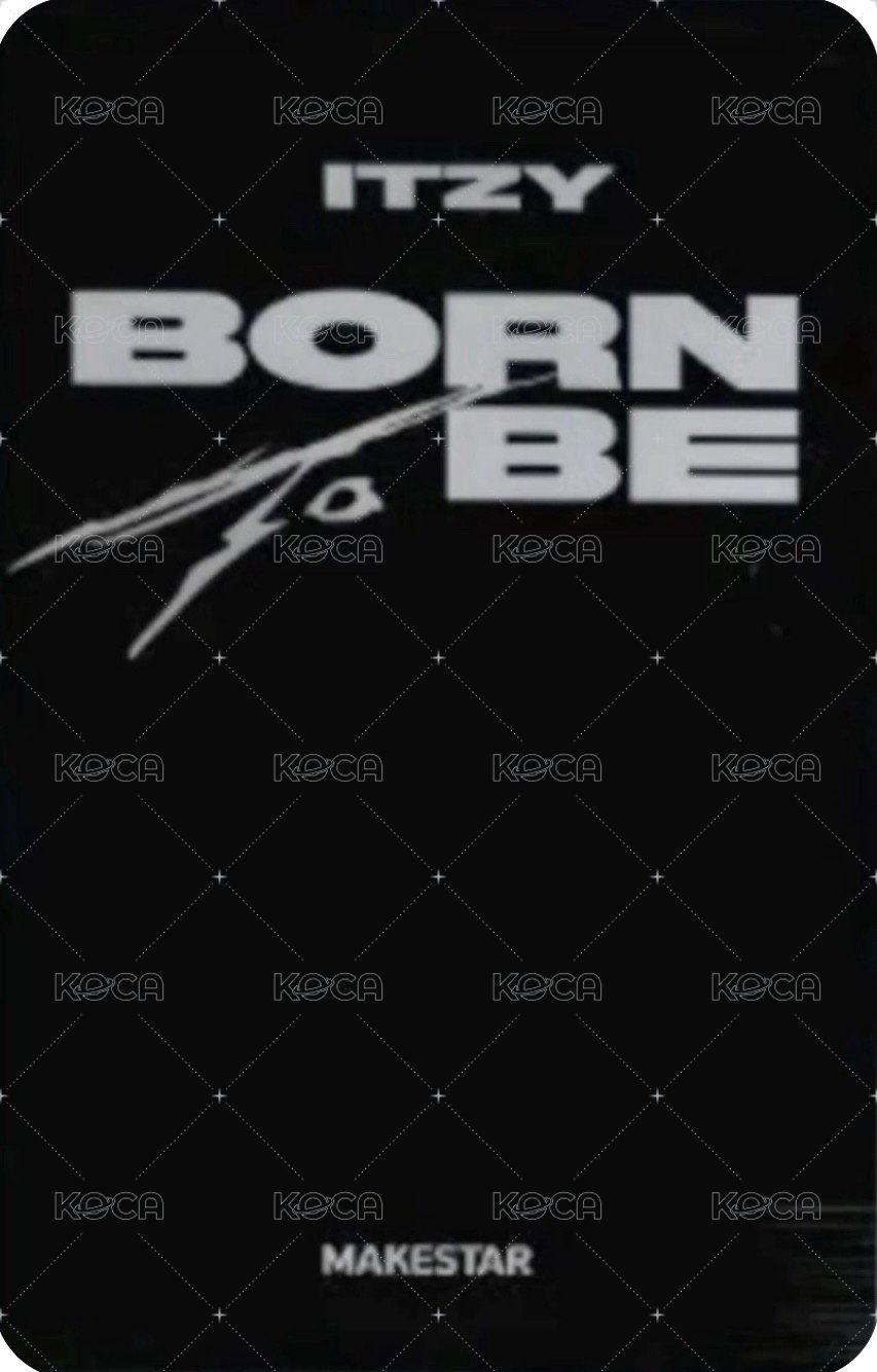 BORN TO BE ms 廣州 幸運卡 特工 背面