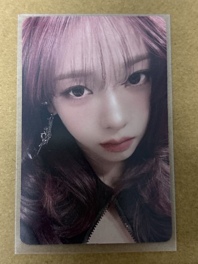 aespa Karina 柚子 Whiplash 周邊卡 上海快閃香氛蠟燭柚