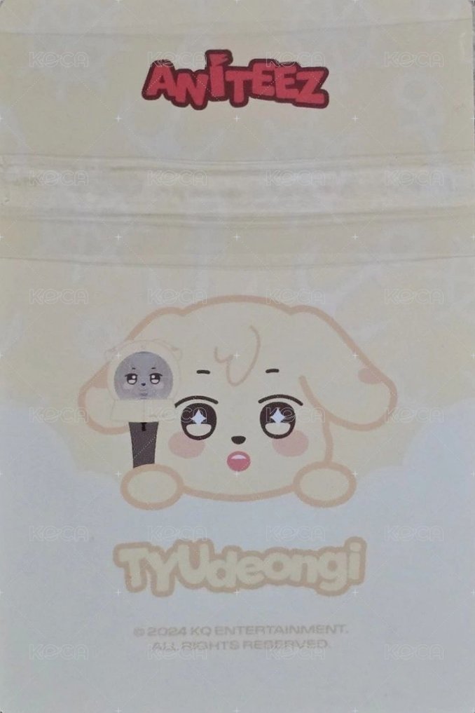 ANITEEZ IN ILLUSION 周邊卡 LIGHT STICK COVER 背面