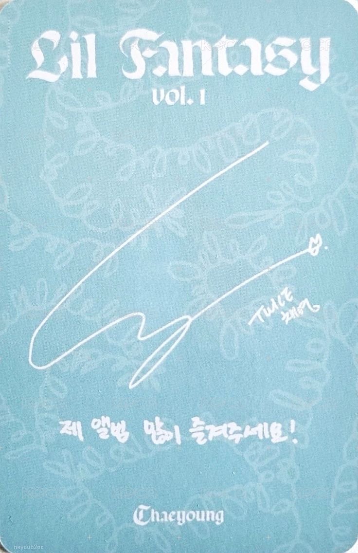 solo正規一 專輯卡 Sparkle ver. 背面