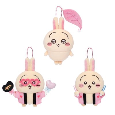 應援+水汪汪 兔兔（3款各1=共3隻）