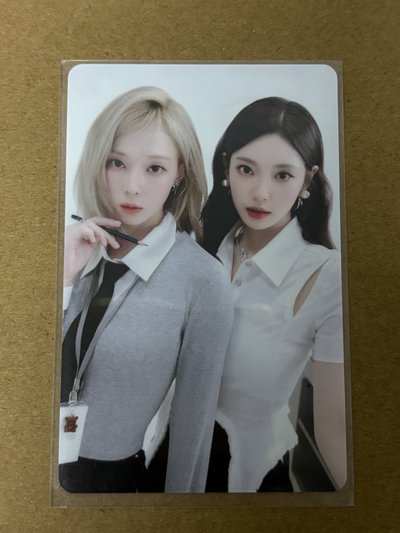 aespa 2025年曆 隨機卡 後續 冬寧雙人