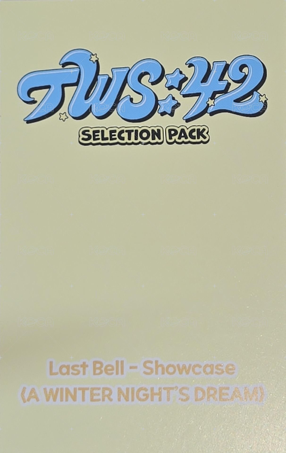 TWS:42 Selection Pack 周邊卡  背面