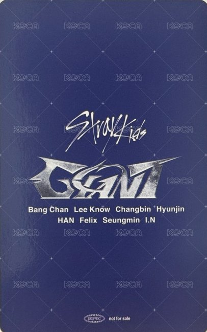 GIANT 入場卡 / 場限卡 東京官拍 背面