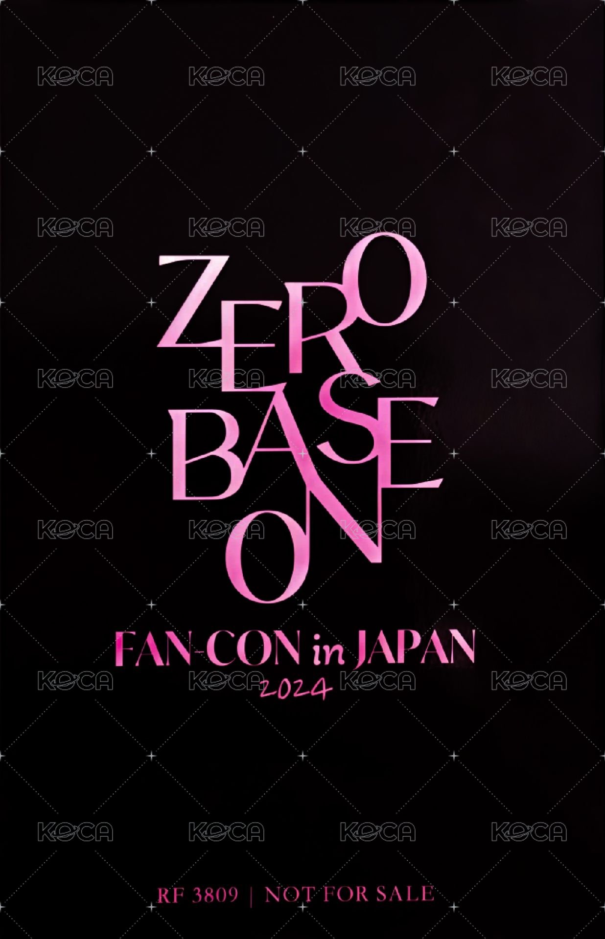 24'JP FC 通常盤 自拍 演唱會 DVD / CD 卡  背面