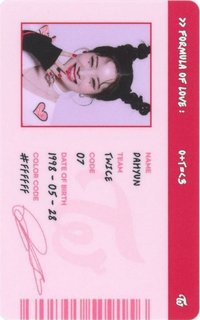 正規三 專輯卡 ID卡