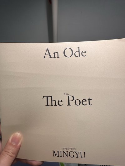 正規三輯An ode 金珉奎專卡全套