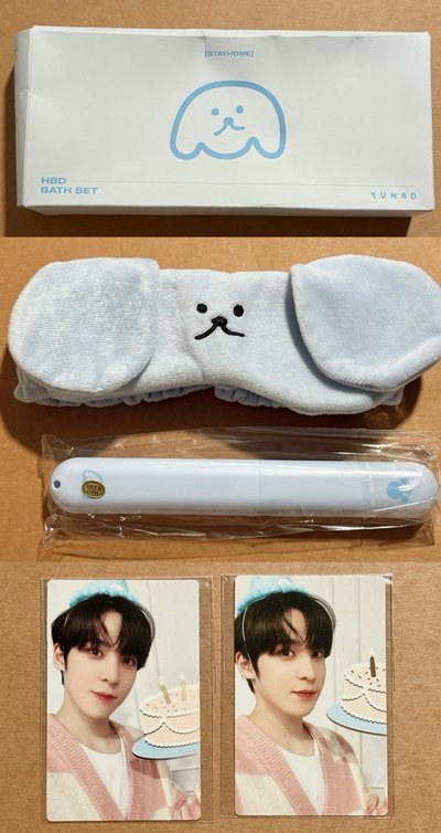 2022 潤浩 生日MD [STAYHOME] ATEEZ HBD BATH SET - YUN HO 整組