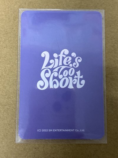 aespa Giselle 吉吉 Life’s too short 隨機卡 吉