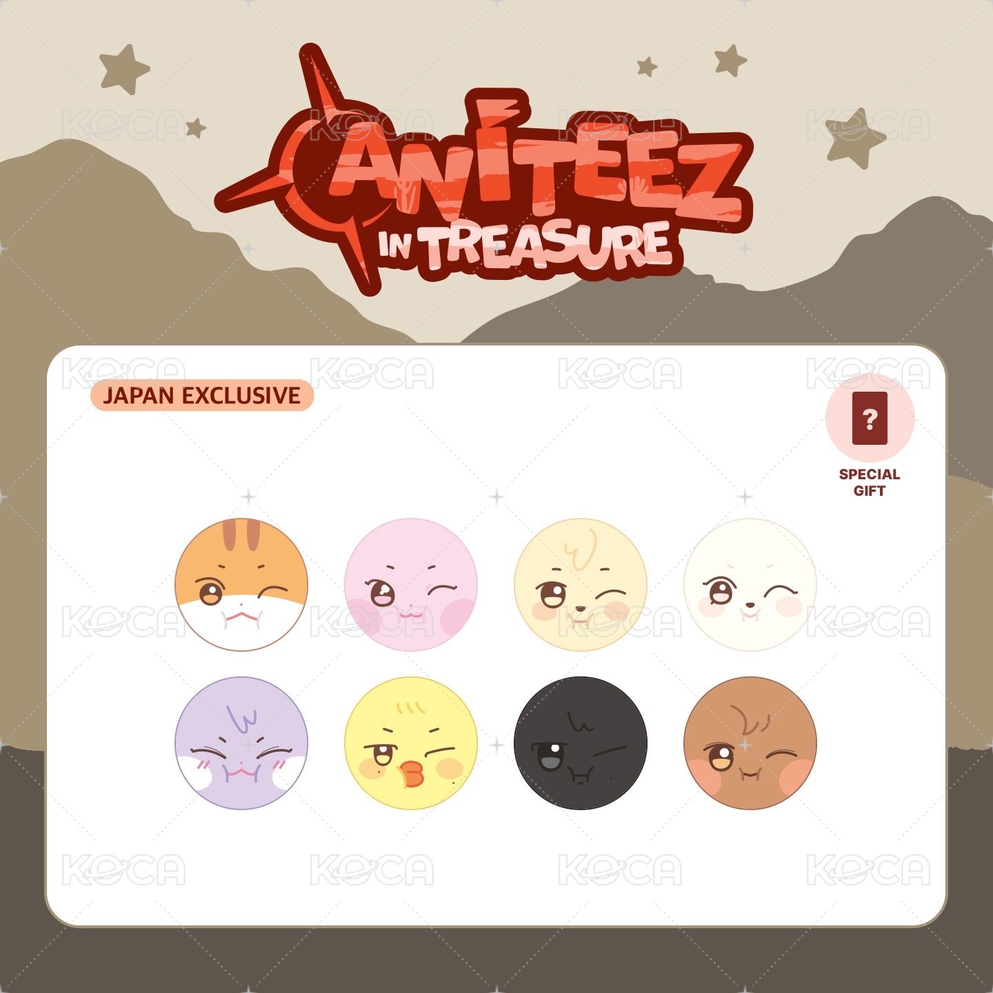 日本限定捏捏徽章