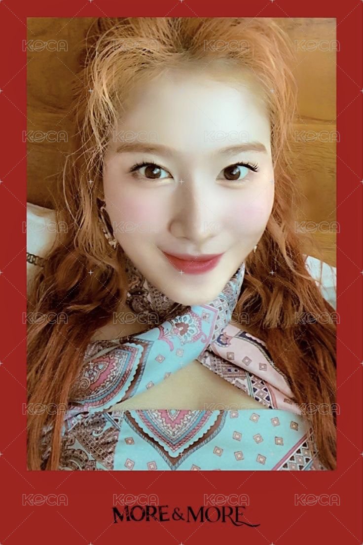 MORE & MORE 專輯卡  正面