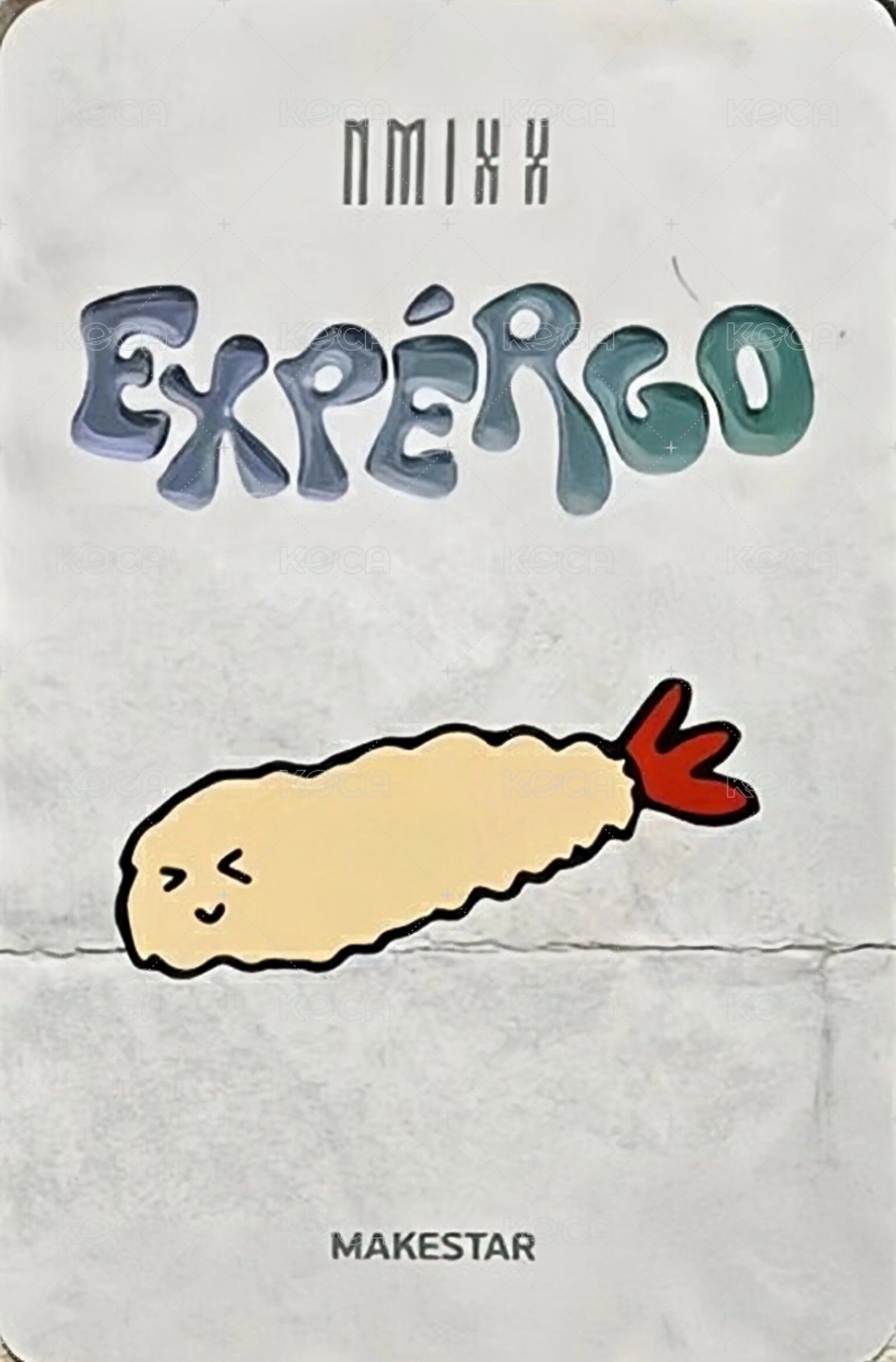 expérgo ms 簽售卡 5.0 廚師薛 背面