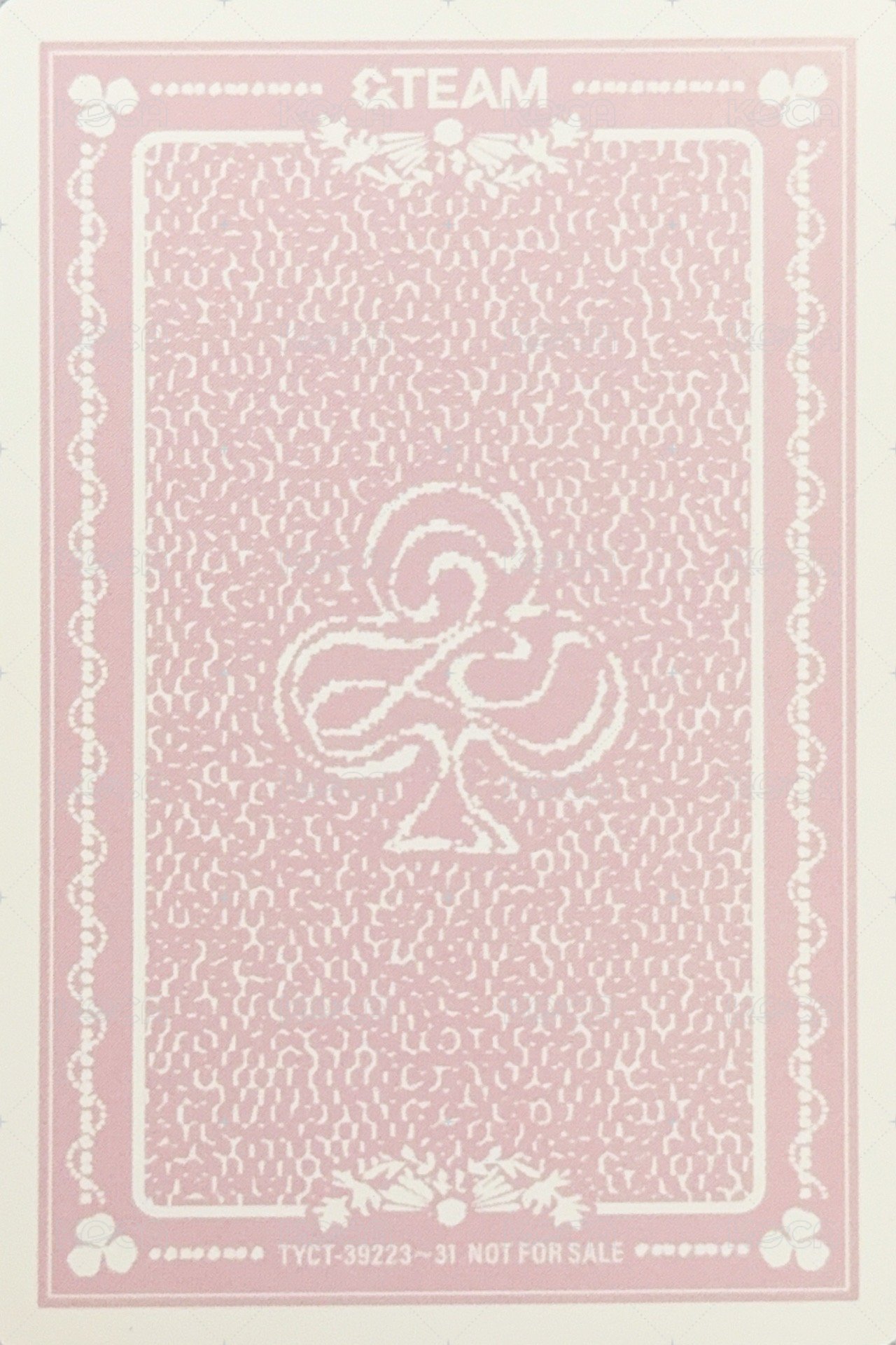 五月雨 (Samidare) 專輯卡 單封專卡 背面