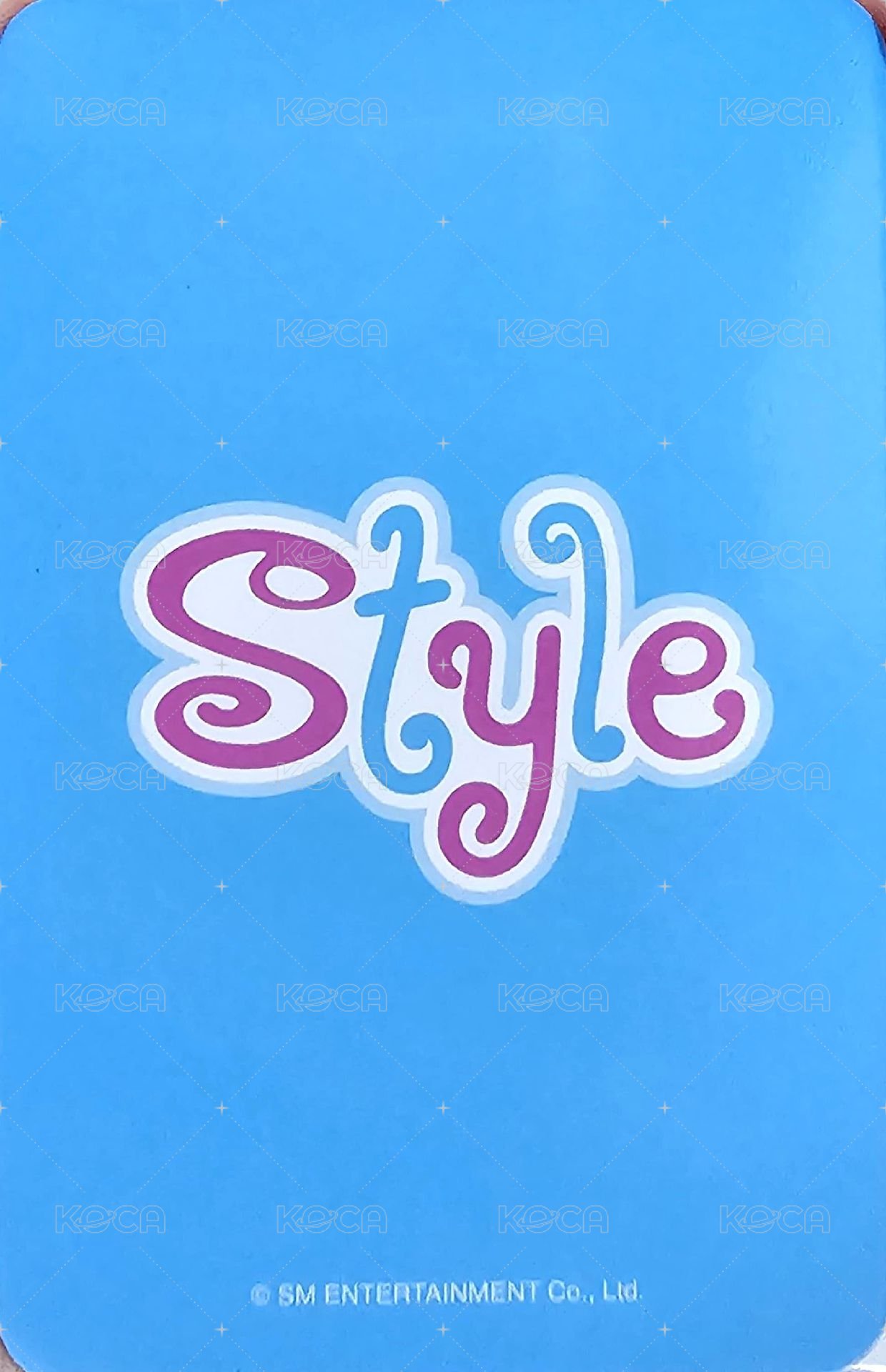 Style mokket 幸運卡  背面