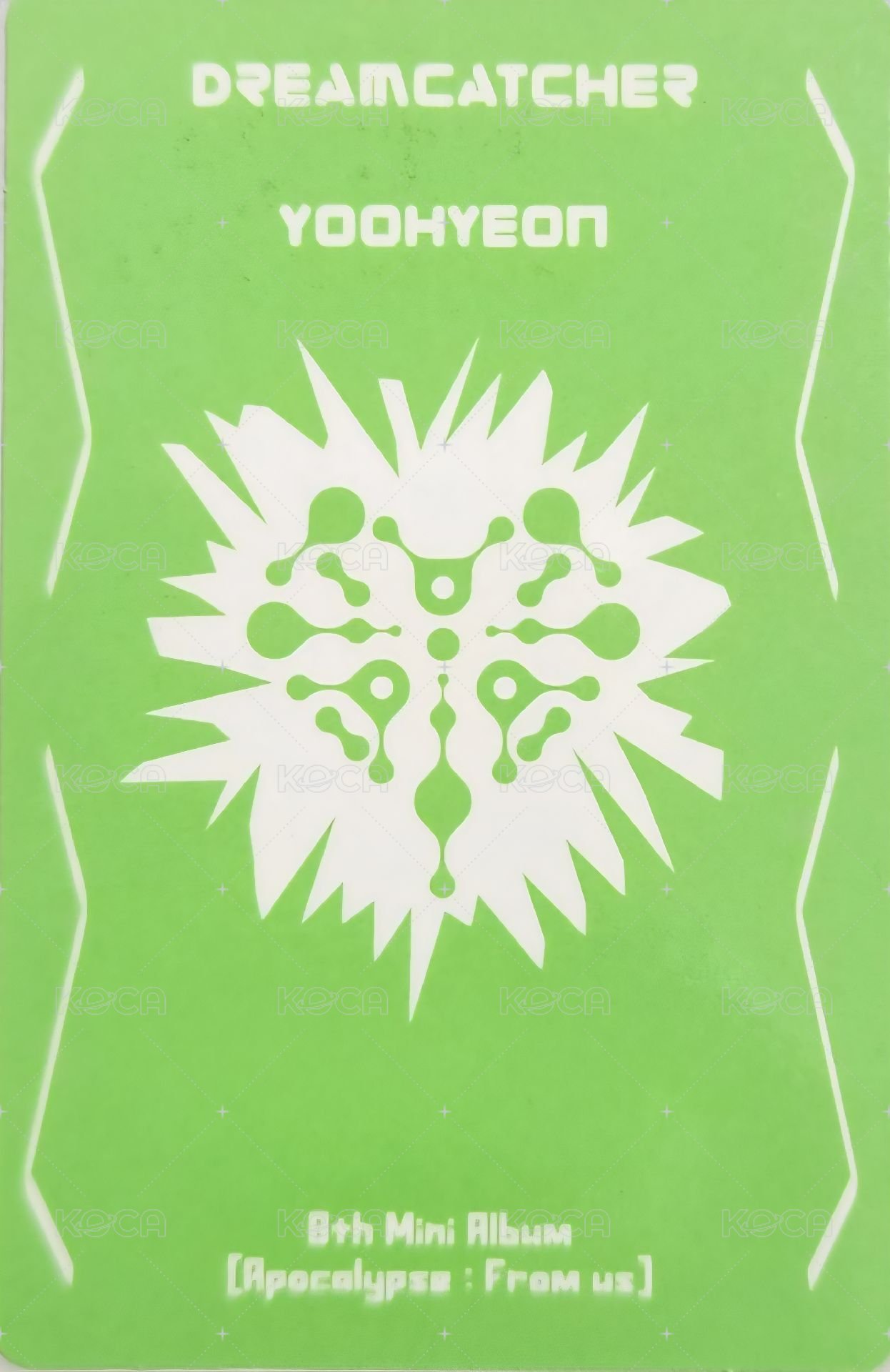 迷你八輯 專輯卡 (限量專專卡) 背面