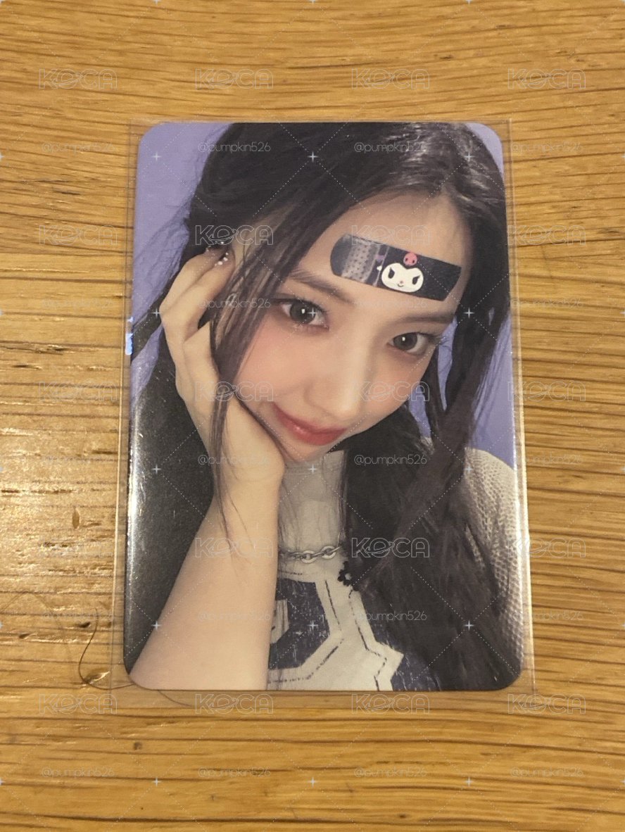 NMIXX Jiwoo mok 特典卡 庫洛米友