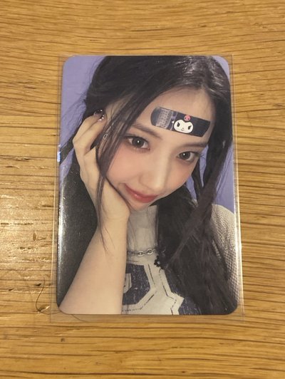 NMIXX Jiwoo mok 特典卡 庫洛米友