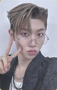 迷五 ms 簽售卡 無框眼鏡ver.