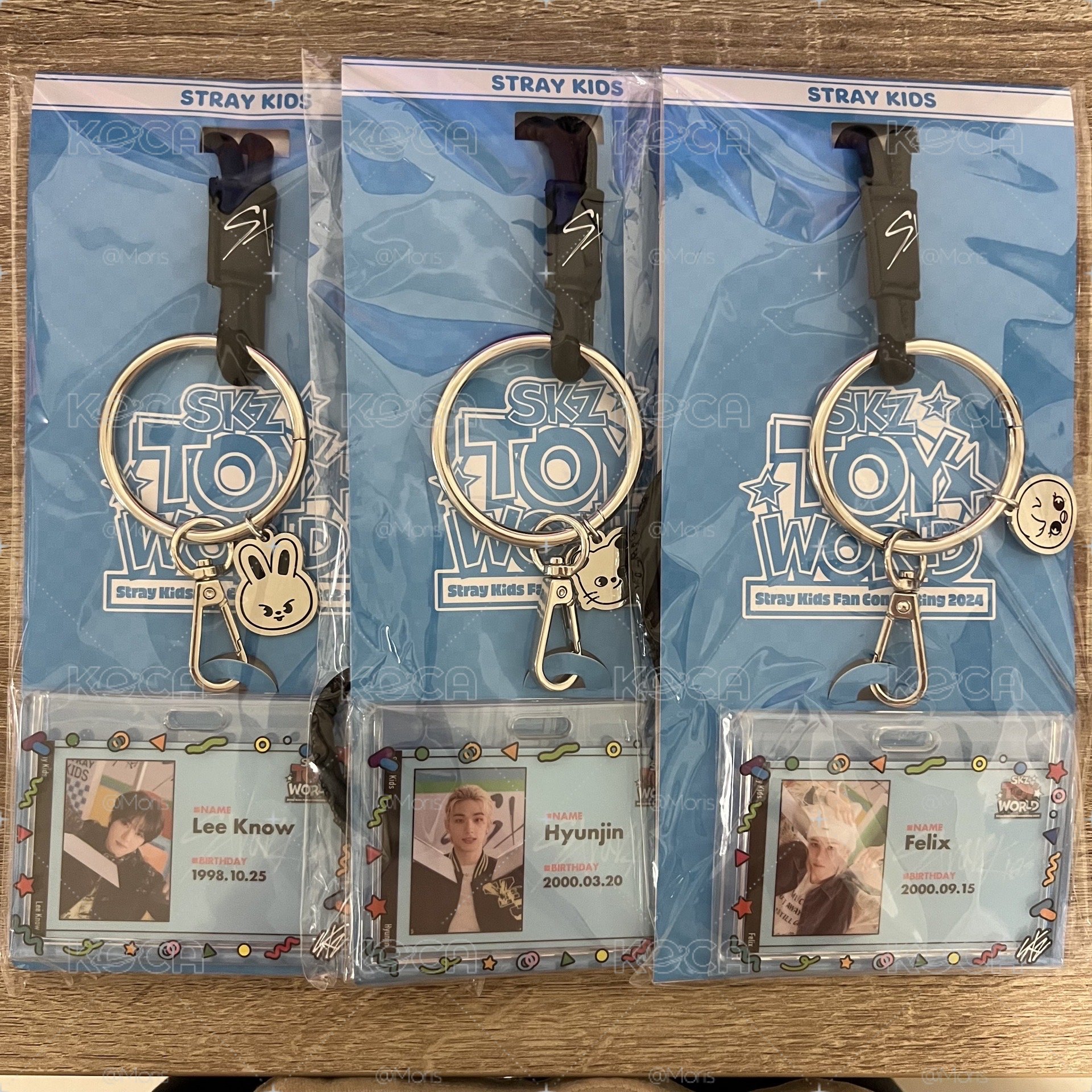 Stray kids 日本 toy world 周邊 壓克力 證件套（ID卡） Felix 菲