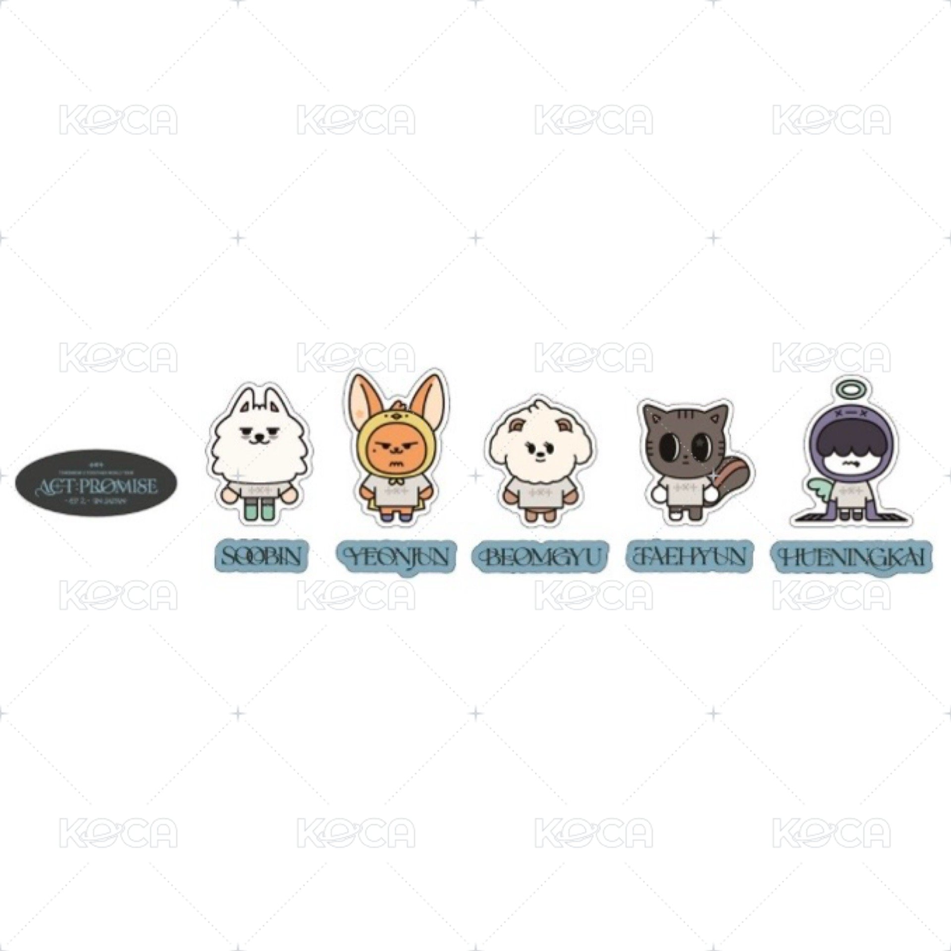 日巡 貼紙組(3張)