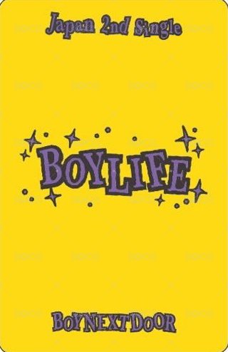 BOYLIFE 塔店 幸運卡  背面