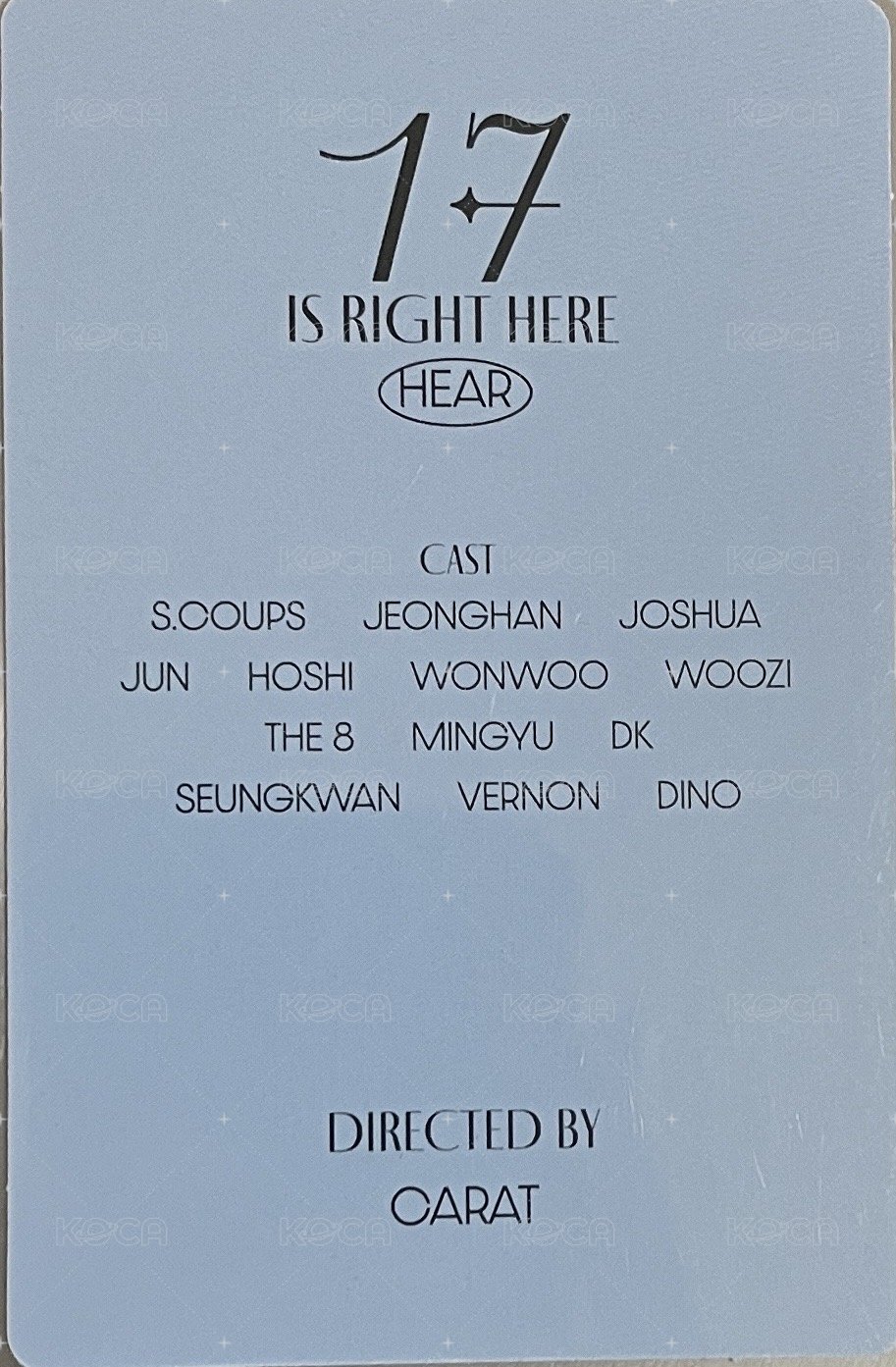 精選專 專輯卡  背面