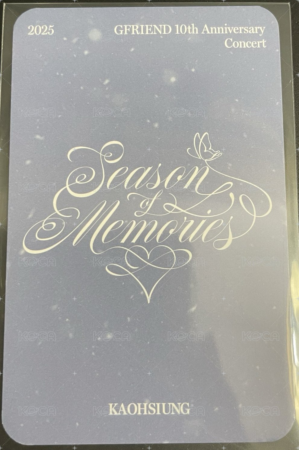 10th CON 入場卡 / 場限卡 10th CON 入場卡 / 場限卡 高雄場DAY1 背面