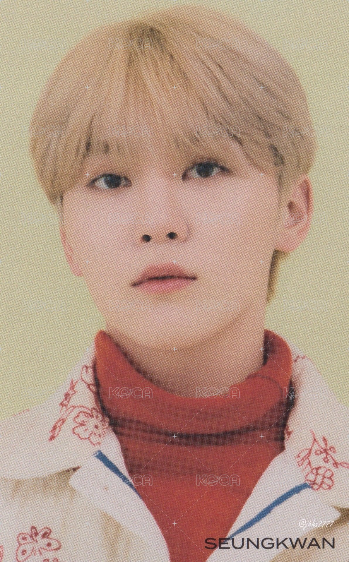 NOT ALONE hmv 特典卡 ｜特典 正面