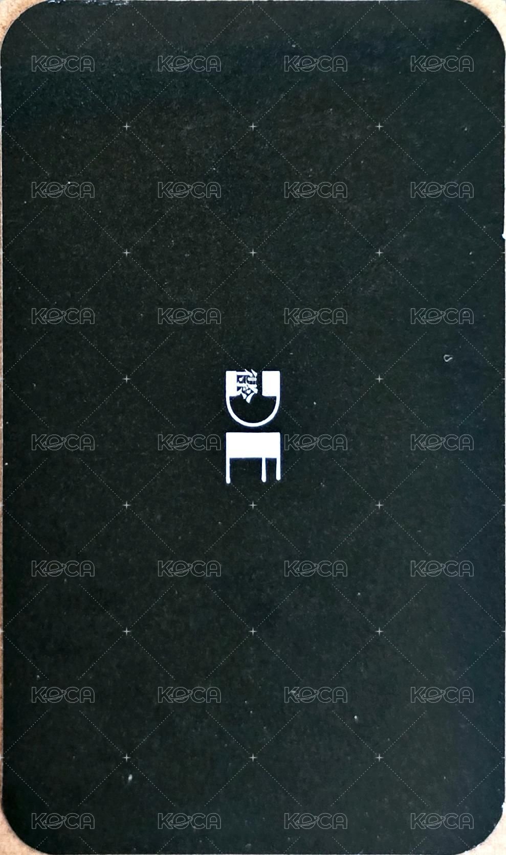 雜誌卡 DELING 背面