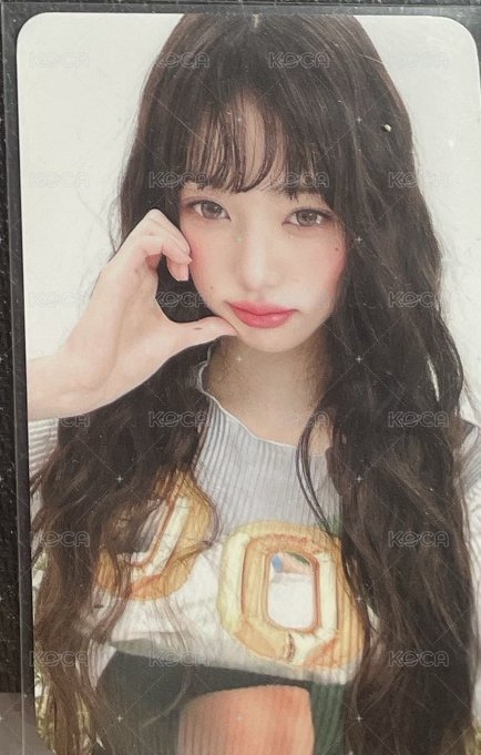 Hapa Kristin 代言卡 代言卡 員瑛Hapa kristin 正面