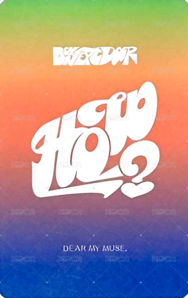 HOW? dmm 1.0 簽售卡 4 背面