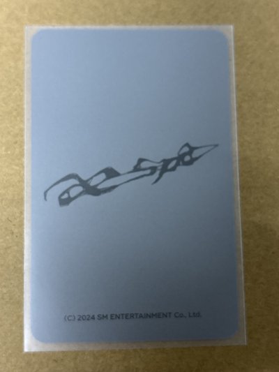 aespa Karina 柚子 正規一 隨機卡 B柚官拍