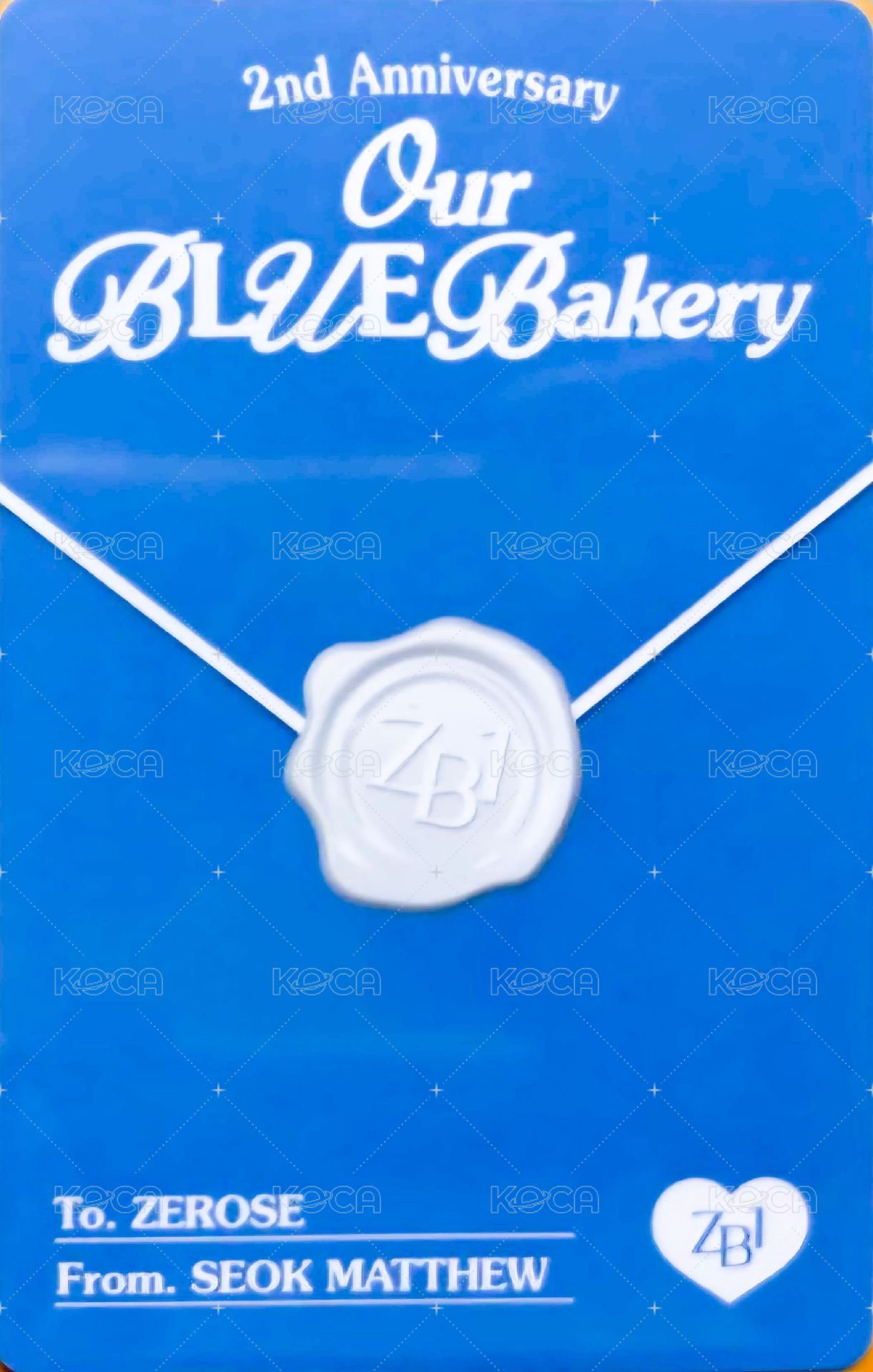 兩周年快閃 周邊卡 蛋糕卡 背面