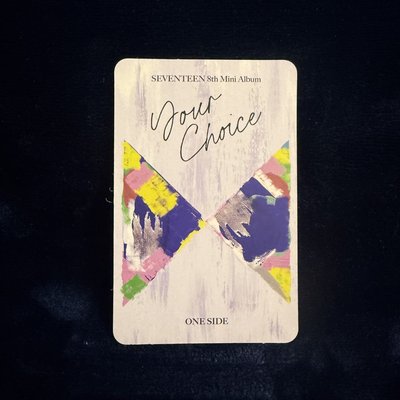 迷八 捧花漢 MINI8 專輯卡 ｜ONESIDE ver.