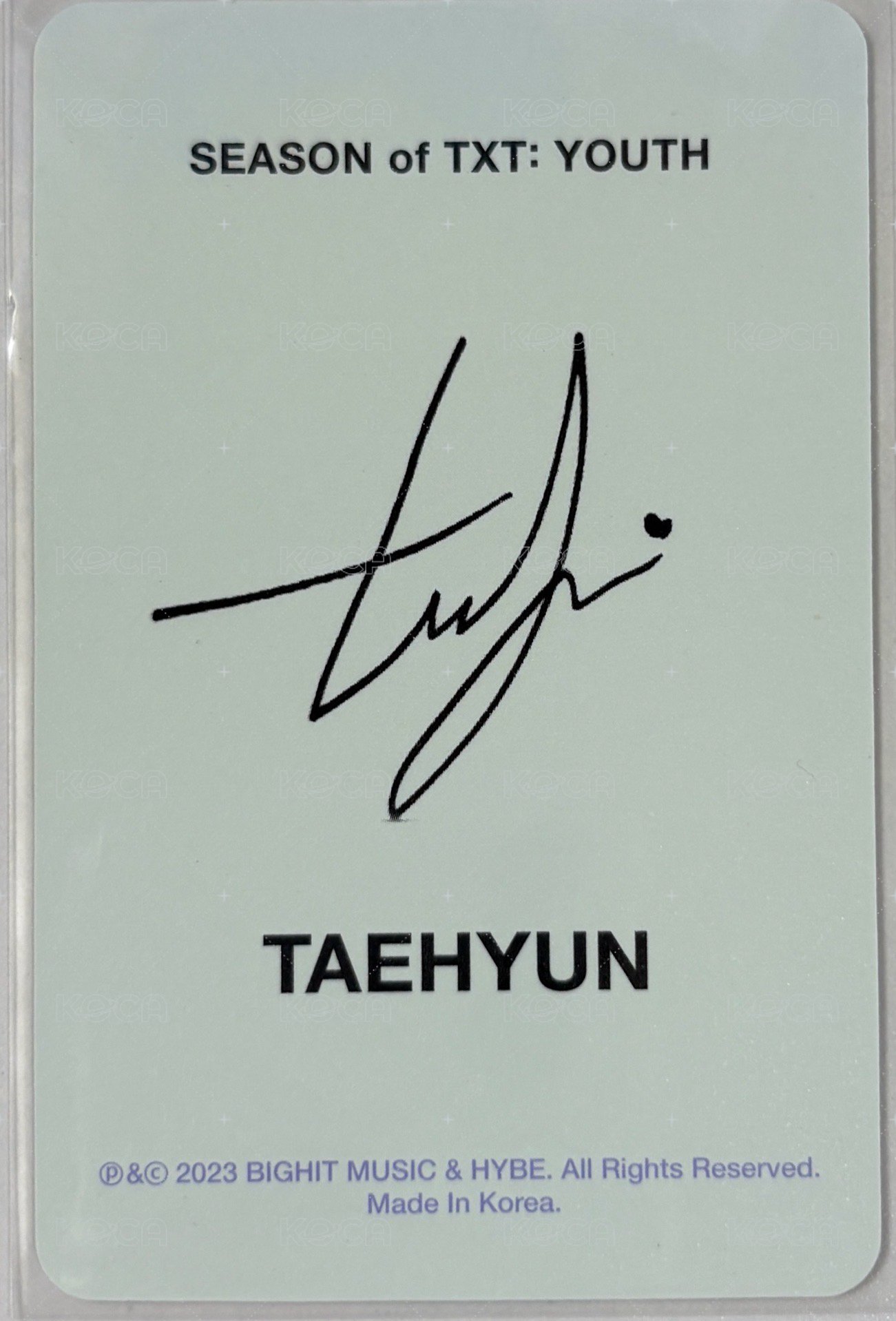 23夏寫 周邊卡 布丁 背面