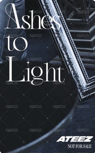 Ashes to Light 環球 幸運卡  背面