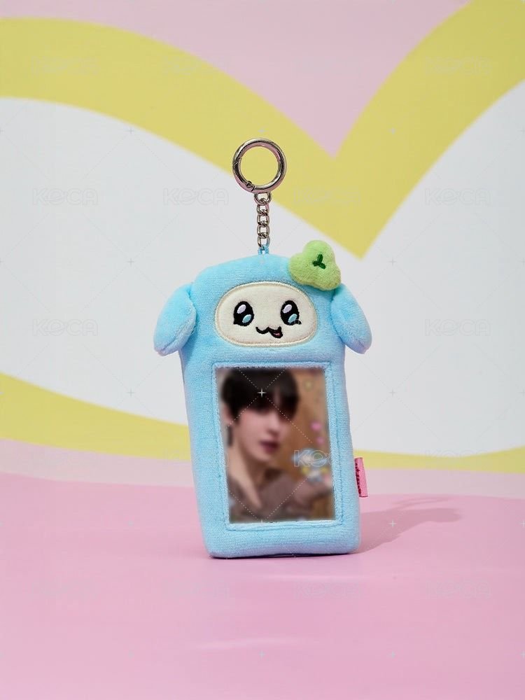 PHOTO CARD HOLDER PLUSH KEYRING