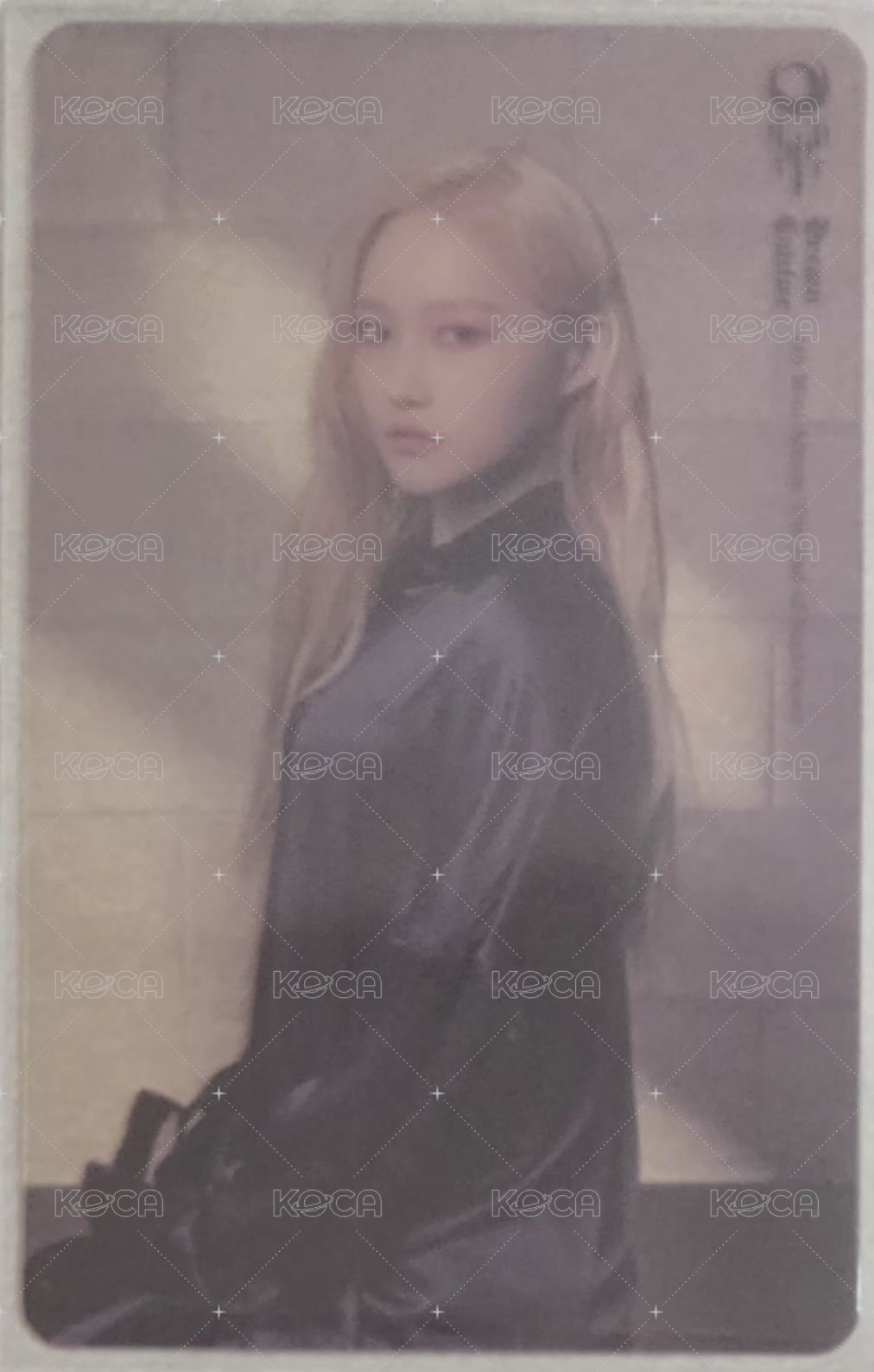 迷你四輯 專輯卡 透卡 正面