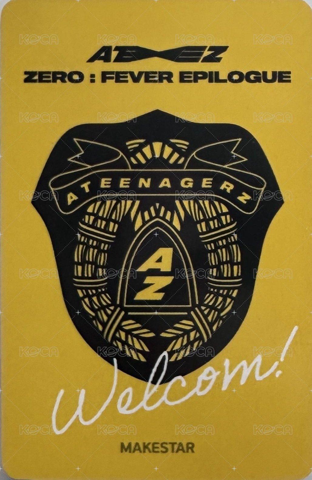 Fever Epilogue ms 7.0 簽售卡  背面