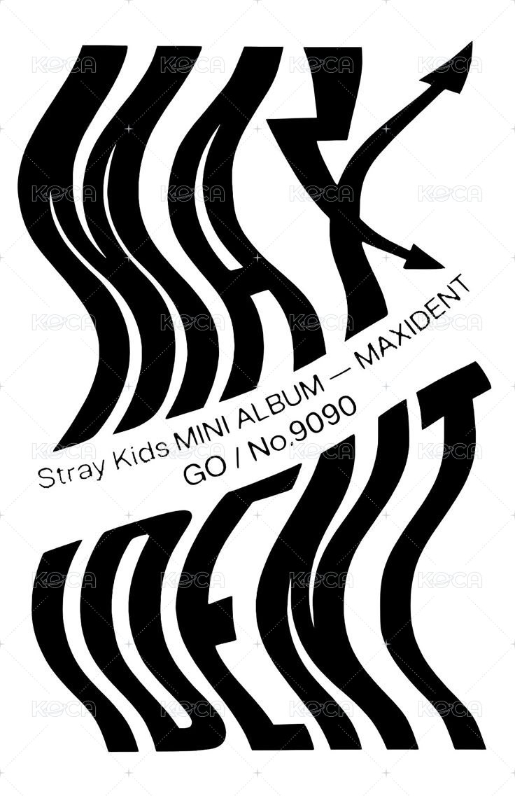 MAXIDENT 專輯卡 Go ver. 背面