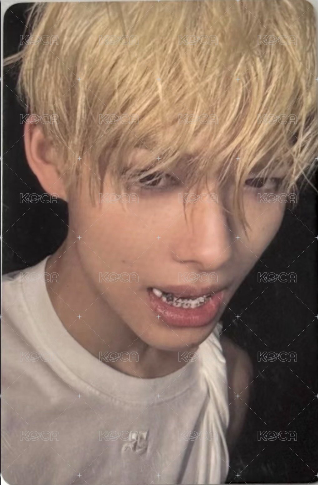 迷六 yzy 迷六 一直娛2.0 特典卡 牙鑽力 正面