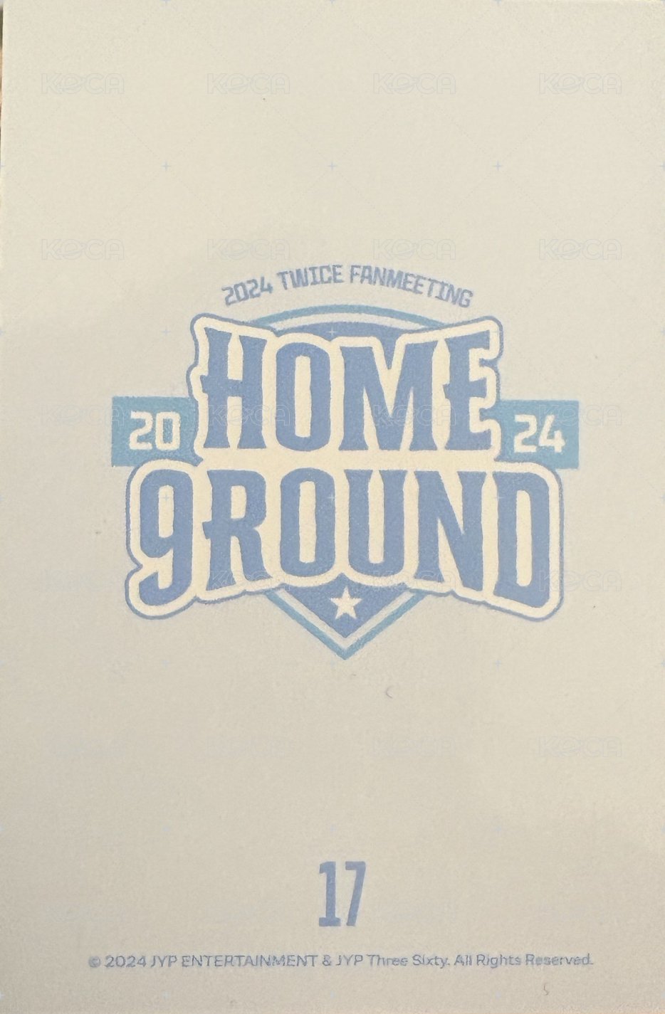 24’FM 九週年 隨機卡 官拍 背面