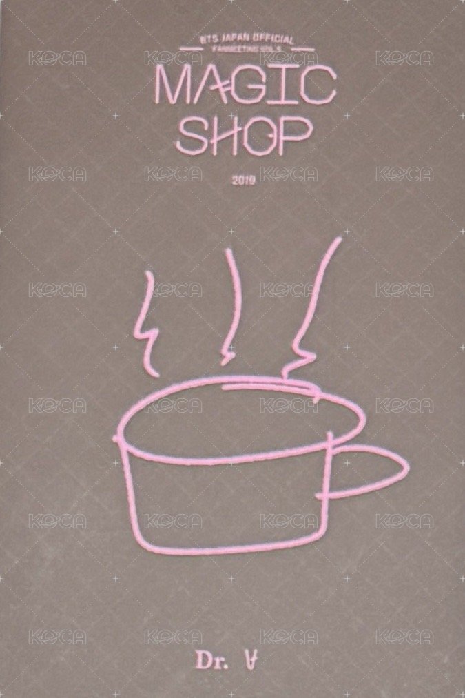 MAGIC SHOP 演唱會 DVD / CD 卡 日五期 背面