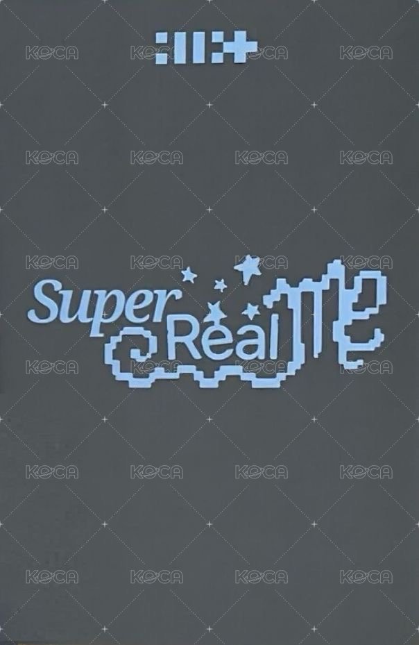SUPER REAL ME k4 簽售卡  背面