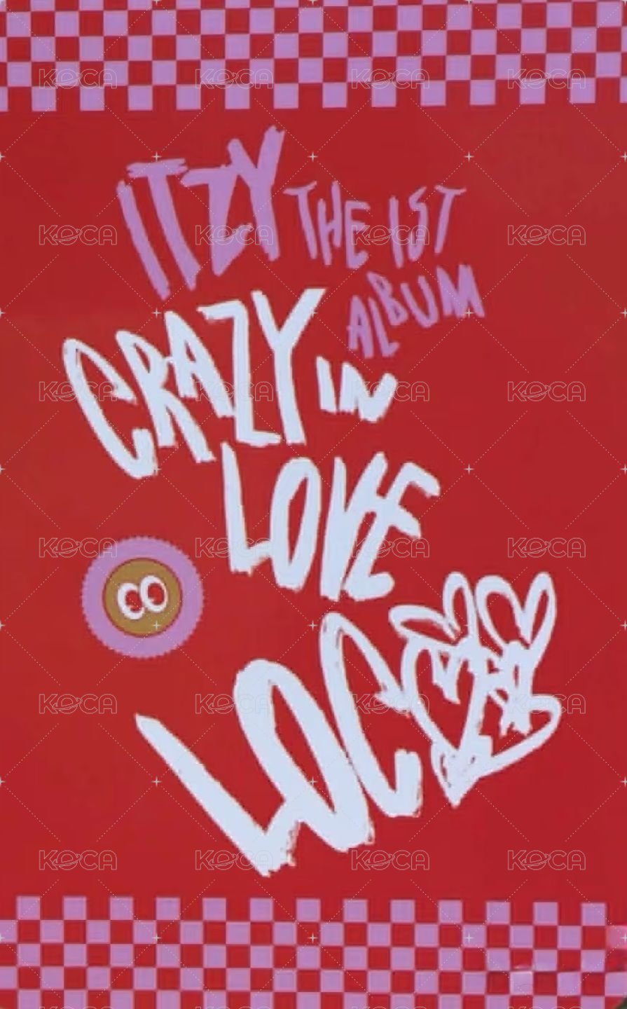 CRAZY IN LOVE Busan Depart 預售 特典卡  背面