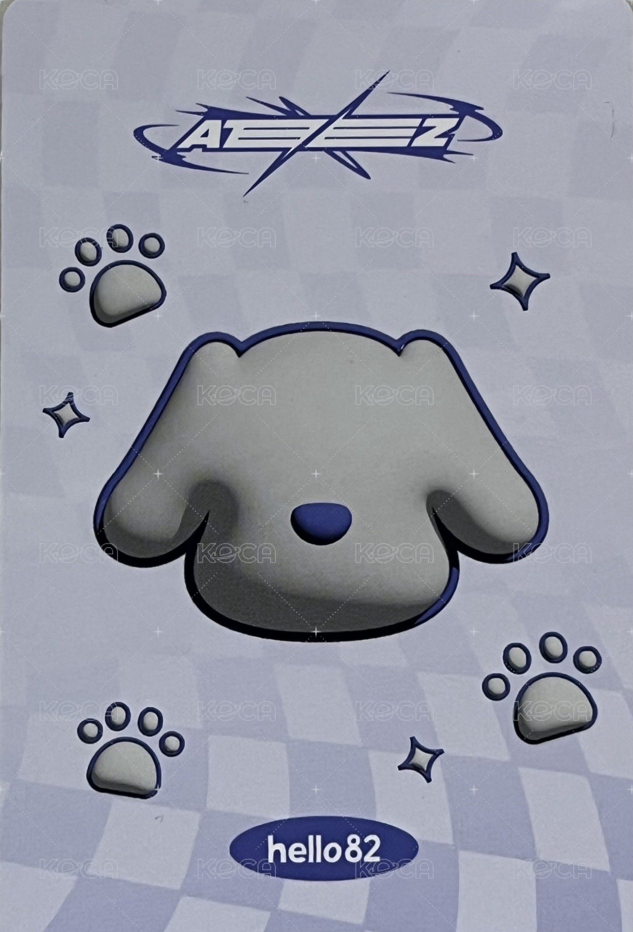 Will hello82 特典卡 PLUSHIE ver. 背面