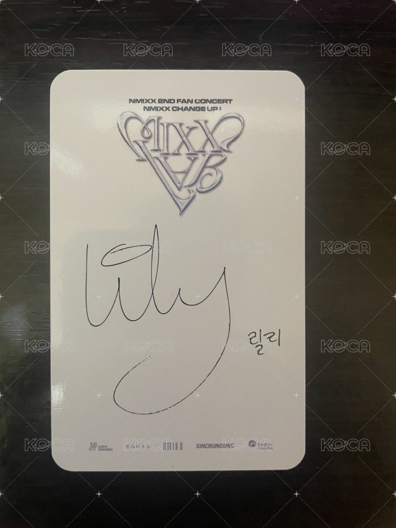 MIXX LAB 入場卡 / 場限卡 台北Day2 背面