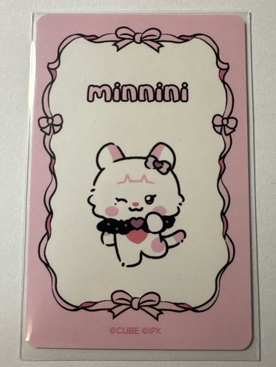 i-dle Minnie <We are>快閃店隨機卡包小卡