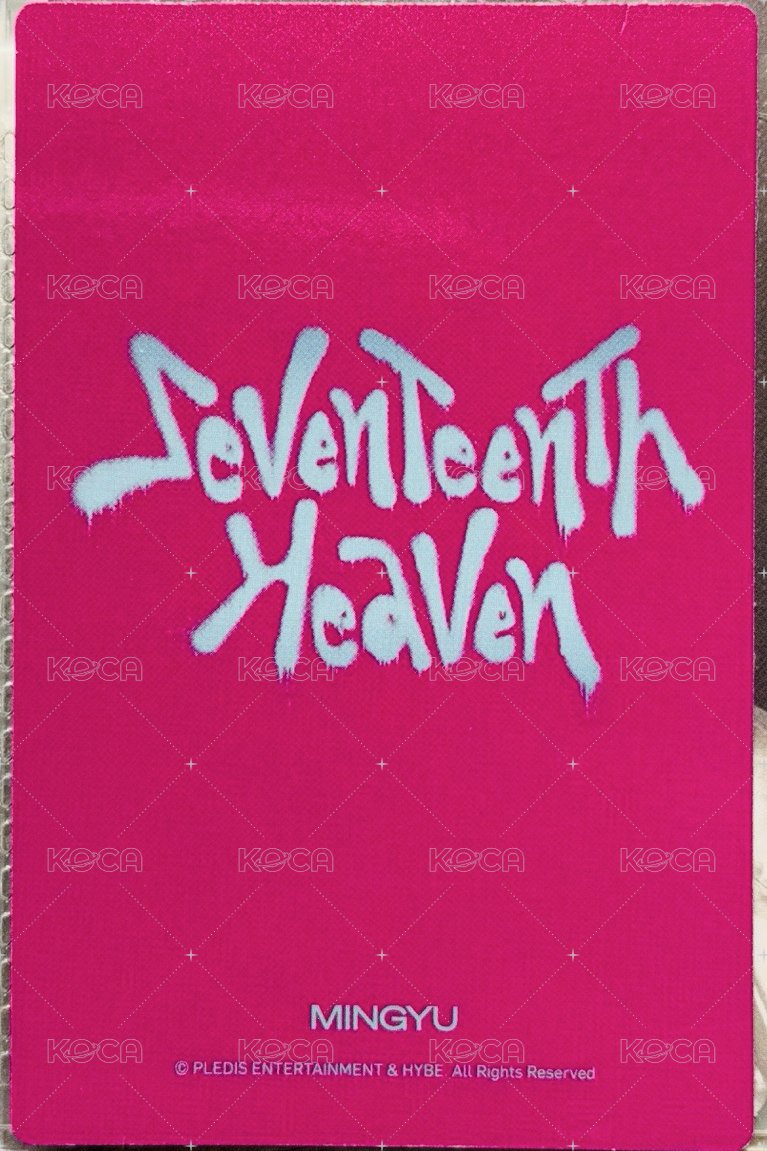 MINI11 周邊卡 鐵盒卡 早版 背面